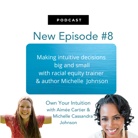 Own Your Intuition - Episode 8 -Making intuitive decisions big and small with racial equity trainer Michelle Cassandra Johnson